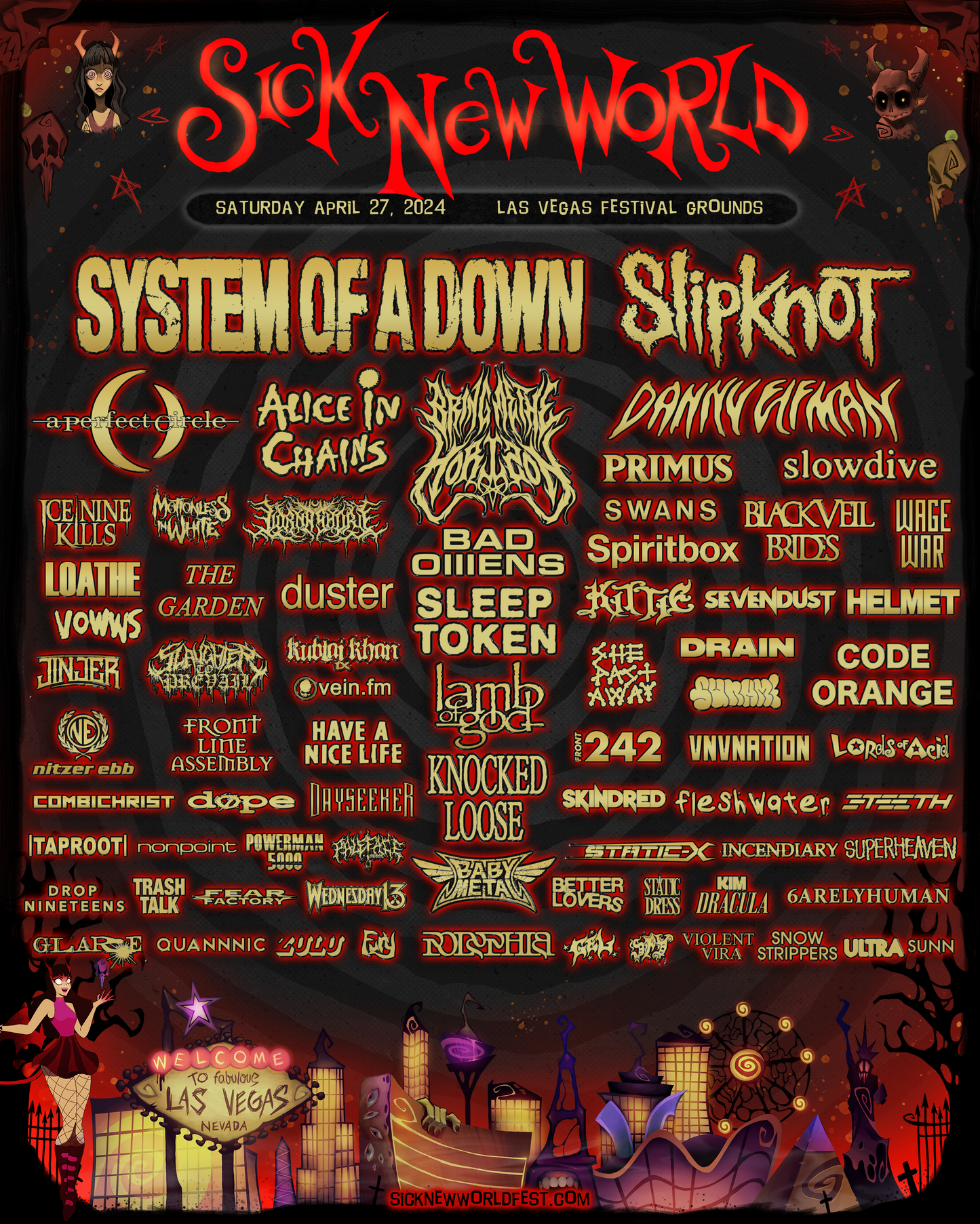 2024 Festival Lineup Poster